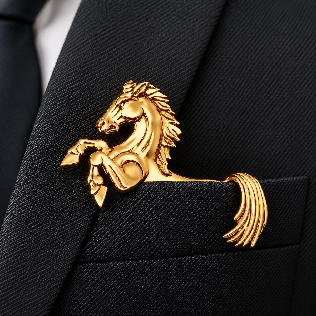 🌟 Luxury Sculpted Animal Brooch – Premium Statement Piece for Suits & Blazers🐊👔