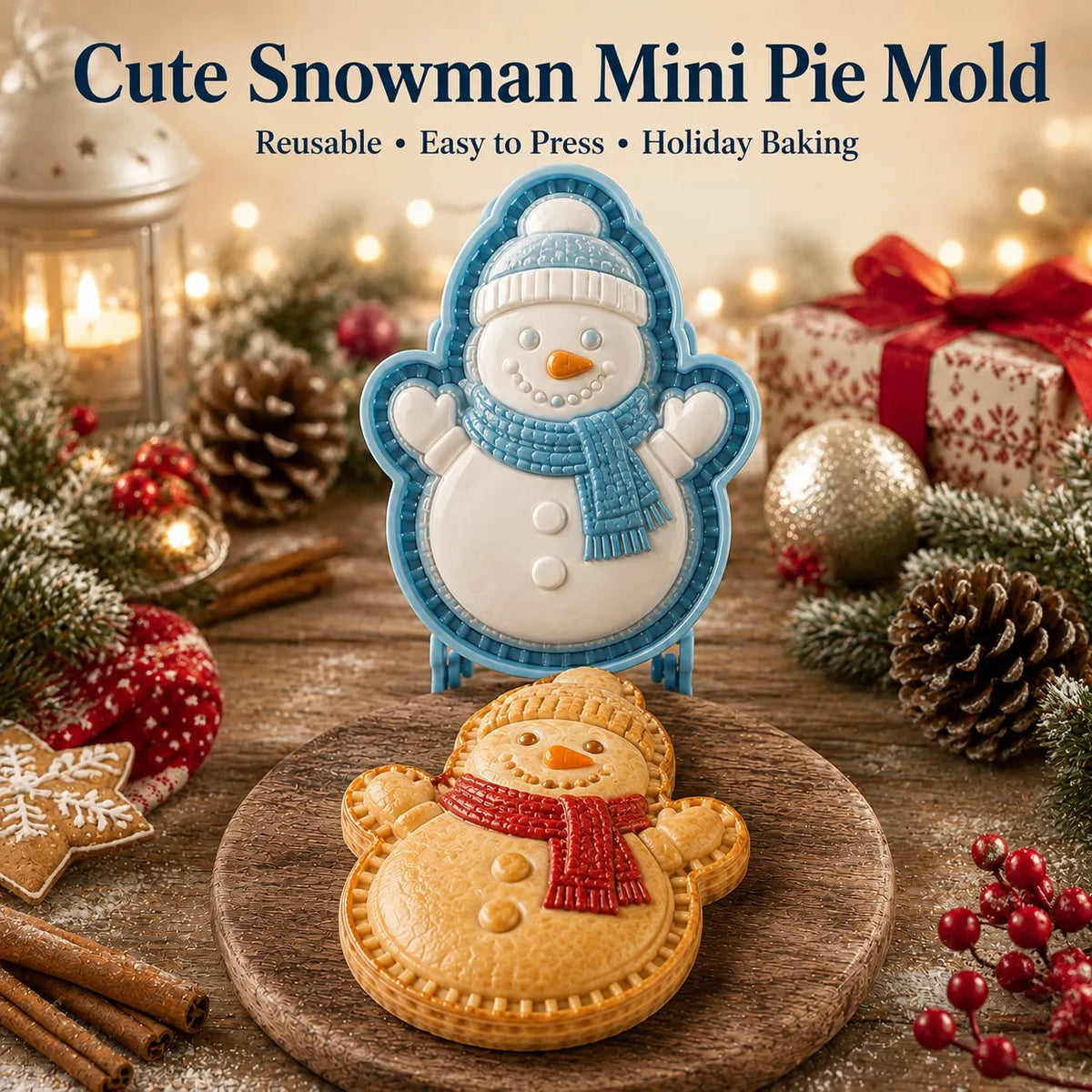 🎄Christmas Mini Pie Mold Collection🥧✨