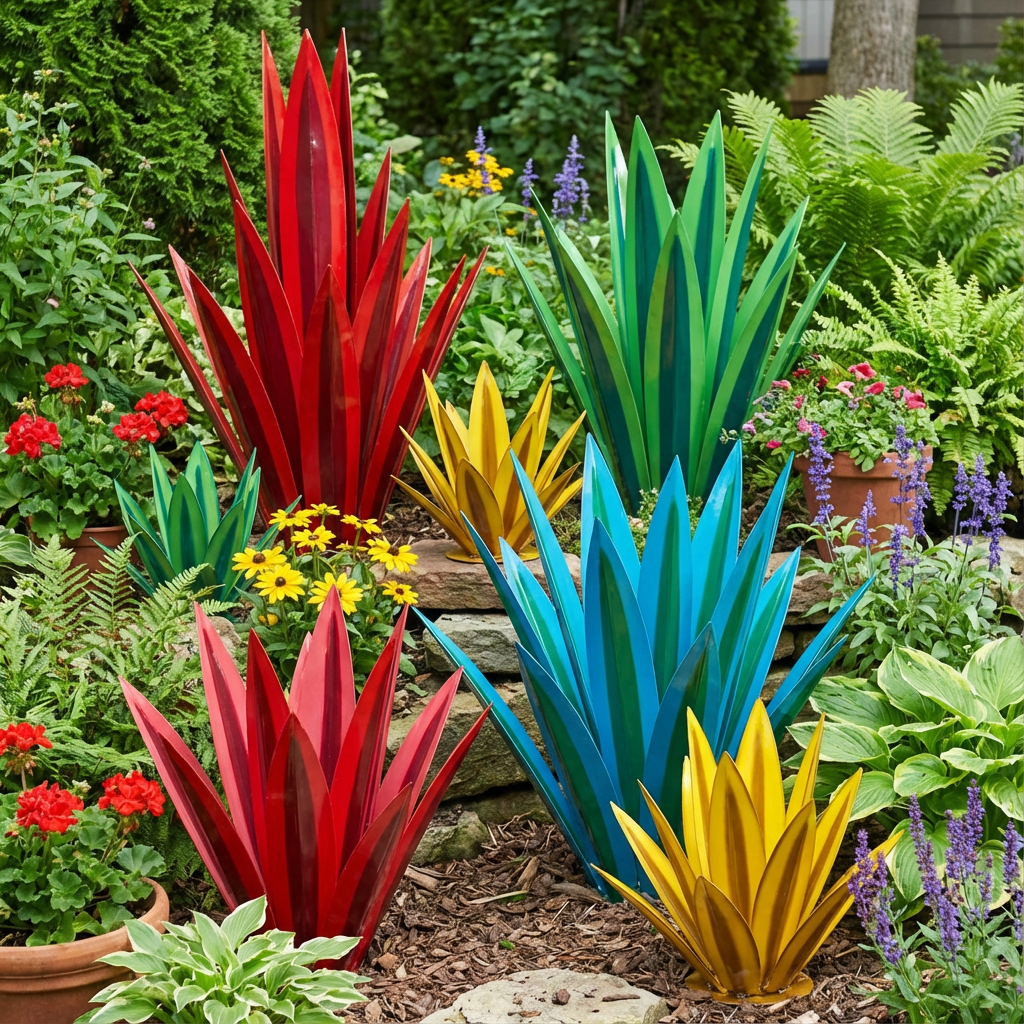 🌵💥Spring Promotional Price: $24.99🌵Waterproof Solar Garden LED Agave