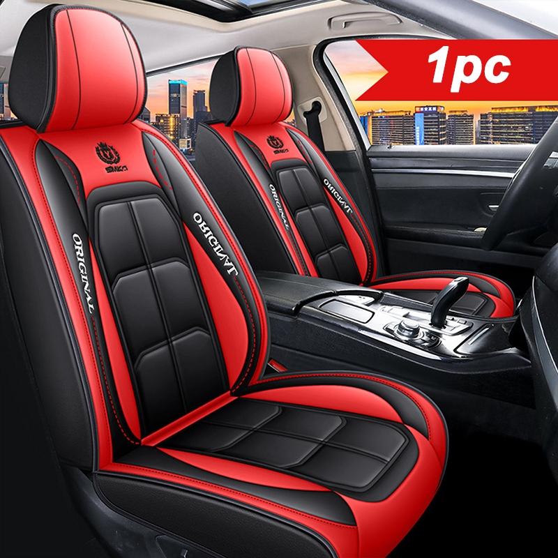 🚗Full-coverage PU Leather Car Seat Covers – Universal, suitable for sedans, SUVs, and trucks