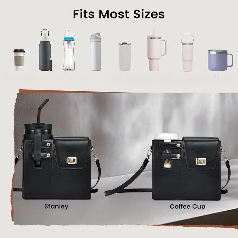 🌟🎉Women's Adjustable Crossbody Bag — With Water Bottle Pocket and Wallet Compartment