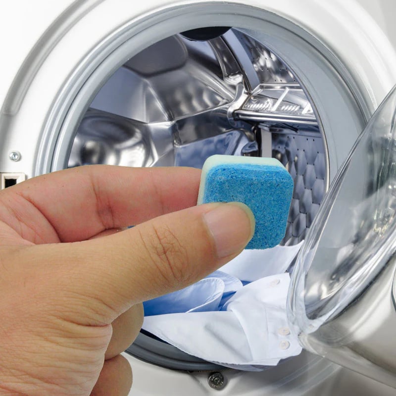 🧼 BUY 3 GET 5 FREE! ✨ Washing Machine Deep Cleaner Tablets – Eliminates 99% Germs, Removes Odors & Prevents Mold 🧽