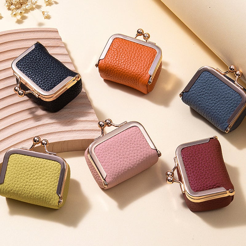 ✨Genuine Leather Mini Jewelry Box