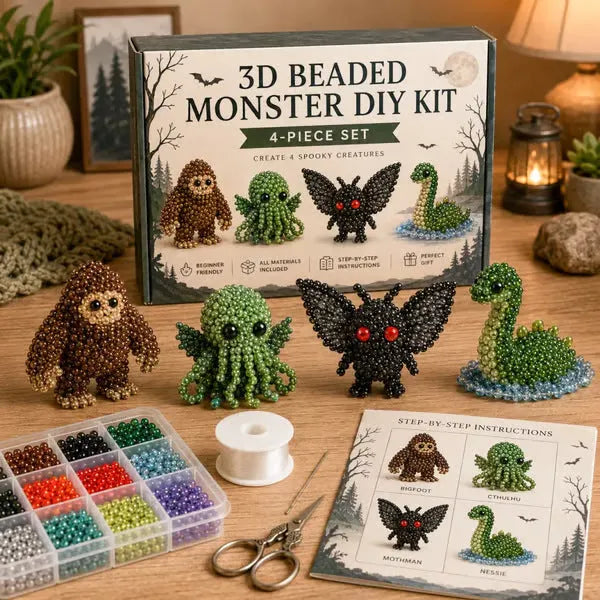 🧵Mini 3D Beaded Animal Craft Kit