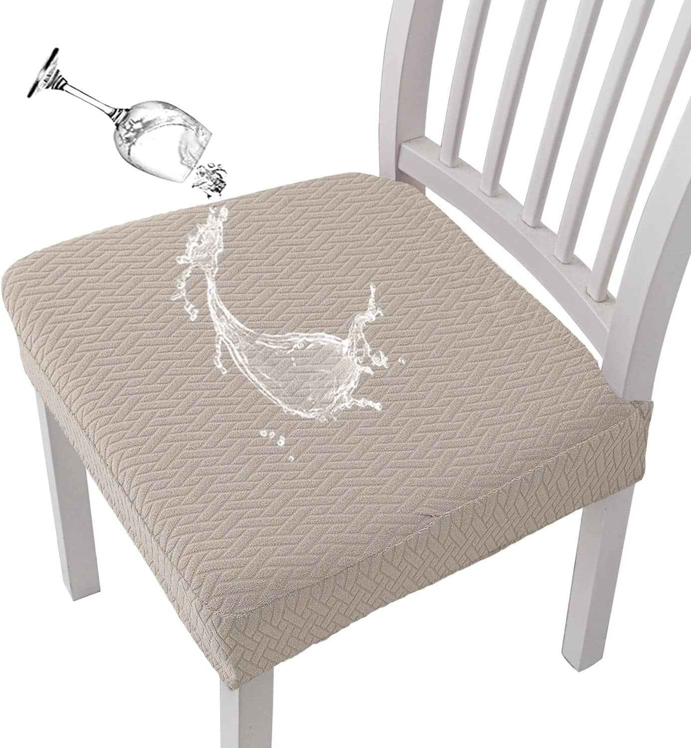 🪑Protect & Refresh Your Chairs – Waterproof Jacquard Covers