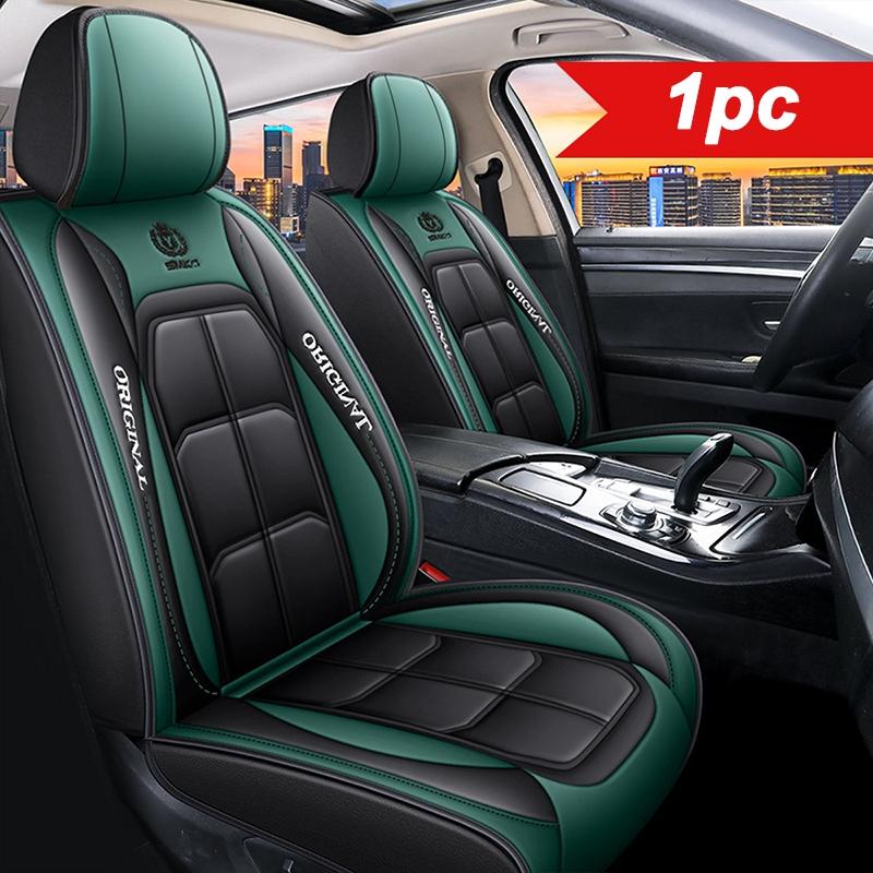 🚗Full-coverage PU Leather Car Seat Covers – Universal, suitable for sedans, SUVs, and trucks