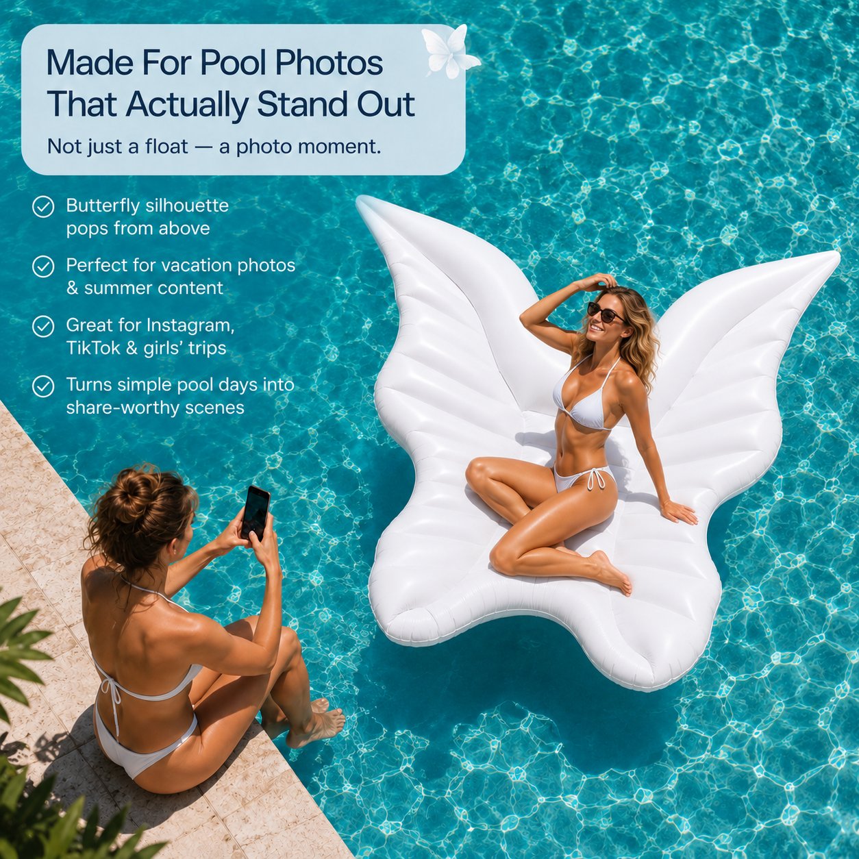🦋Butterfly Wing Pool Float 🔥
