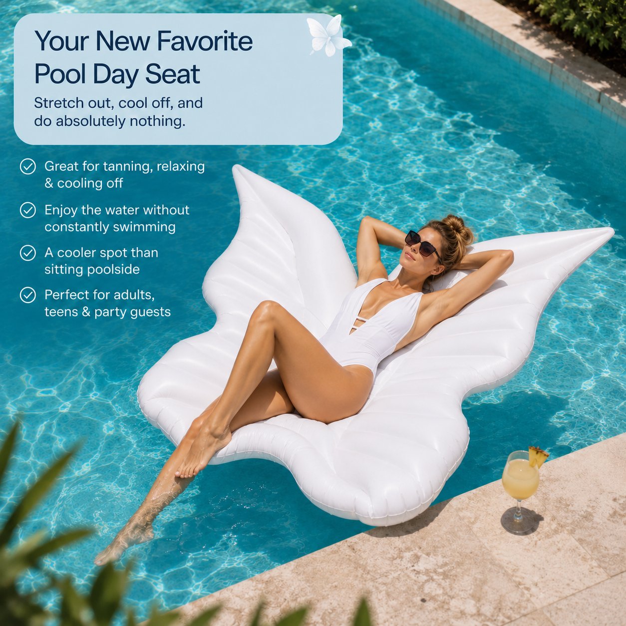 🦋Butterfly Wing Pool Float 🔥