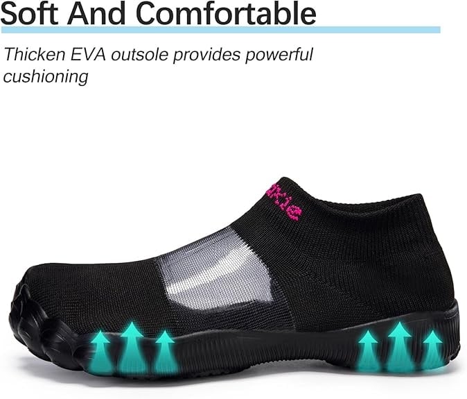 Summer Trekking Shoes Unisex Lightweight Breathable Drainage Quick-Dry Non-Slip