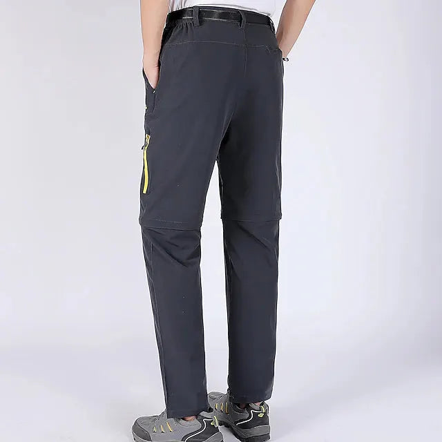 Men's 4-Season Convertible Hiking Pants | Waterproof & Quick-Dry
