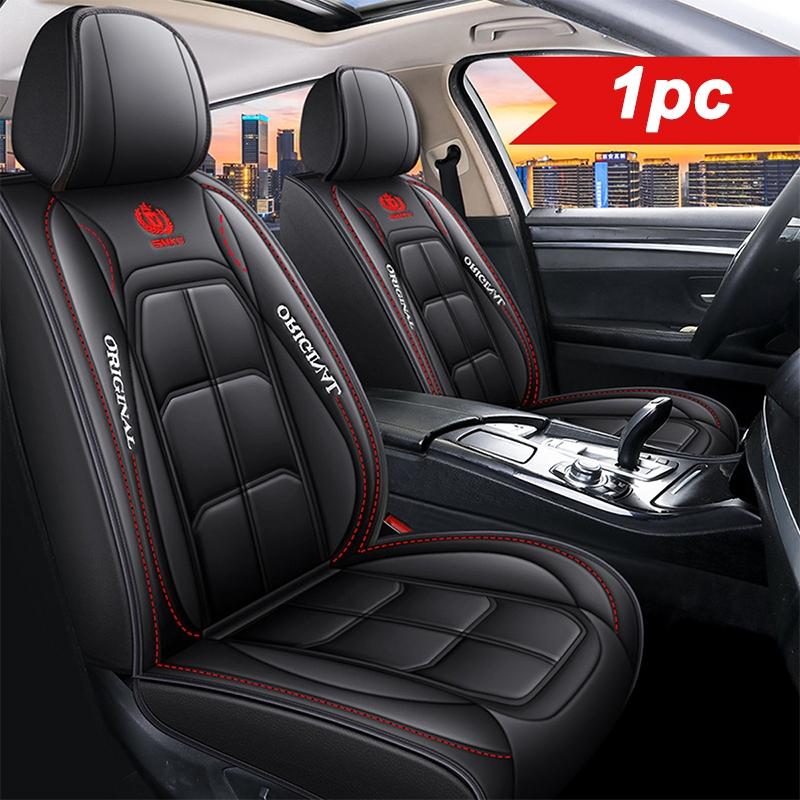🚗Full-coverage PU Leather Car Seat Covers – Universal, suitable for sedans, SUVs, and trucks