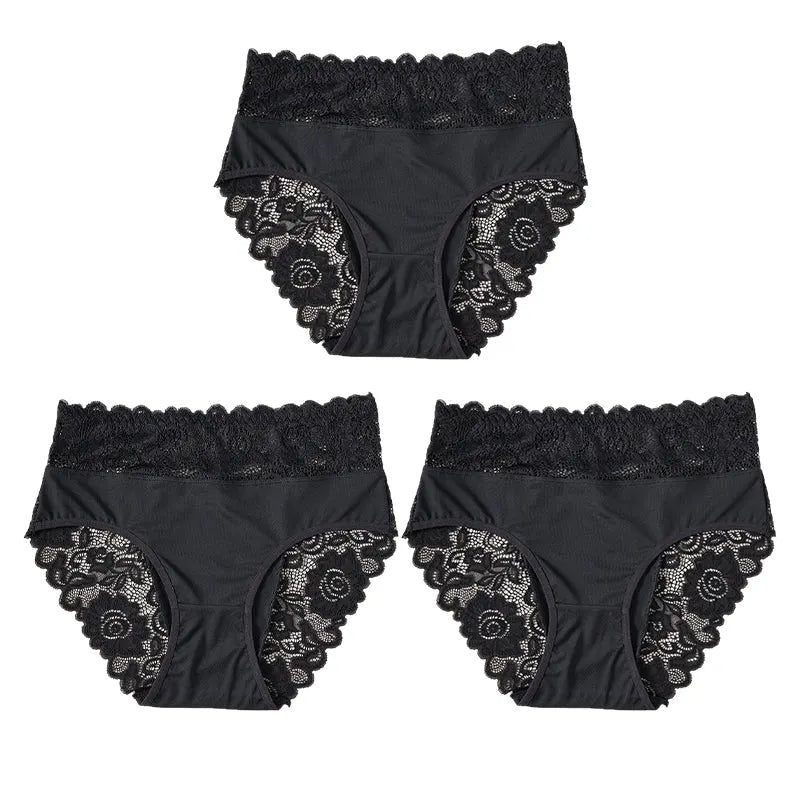 📢📢50% OFF !! ⏰Women's Soft Breathable Lace Briefs