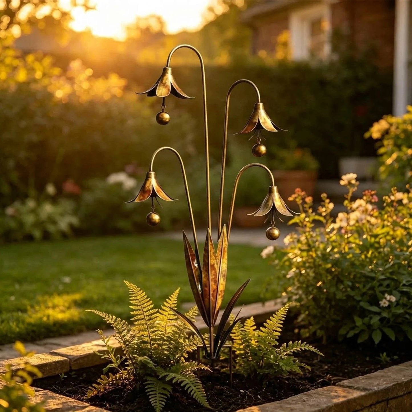 🔥 Limited-Time Offer! Blue Bellflower Garden Stakes – A Charming Melody for Your Outdoor Space