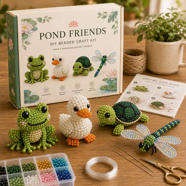🧵Mini 3D Beaded Animal Craft Kit