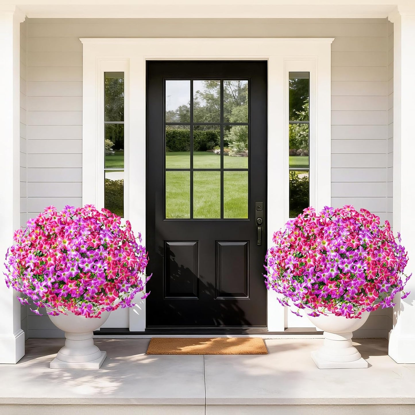 🔥Last Day 60% OFF😍Sunscreen and Rainproof Artificial Petunias Flowers🌺