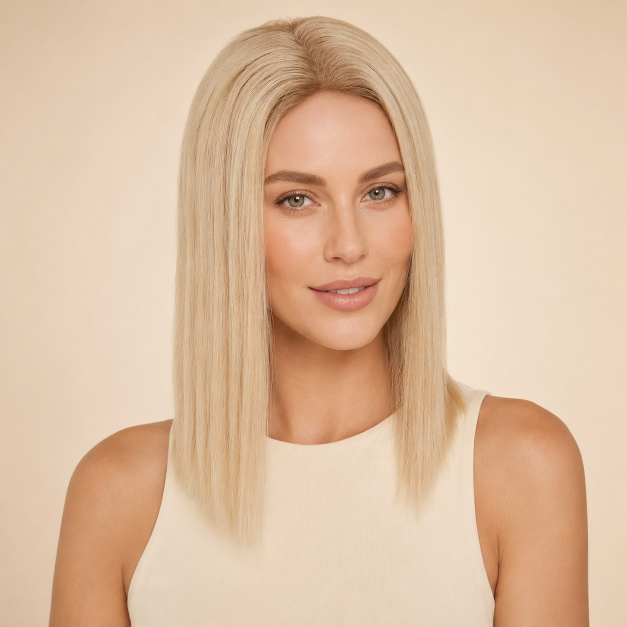 7" x 7.5" Premium Human Hair Topper