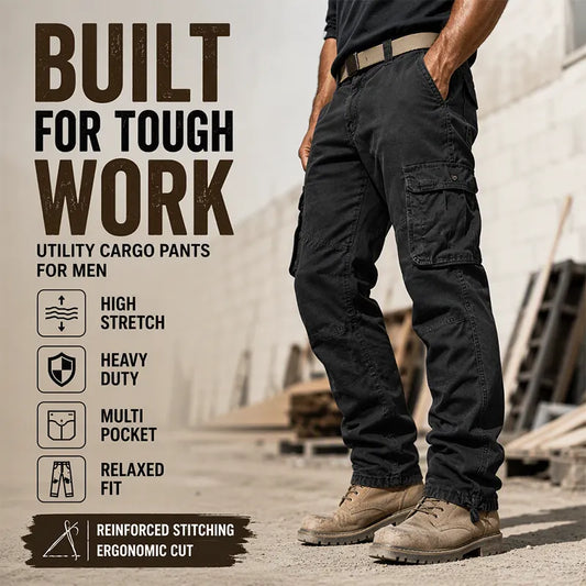 🔥 Utility Built In | Men's Multi-Pocket Tactical Cargo Pants