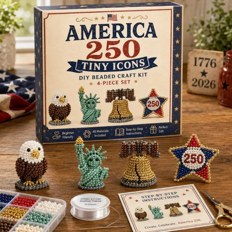 🧵Mini 3D Beaded Animal Craft Kit