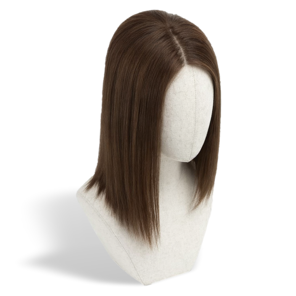 7" x 7.5" Premium Human Hair Topper