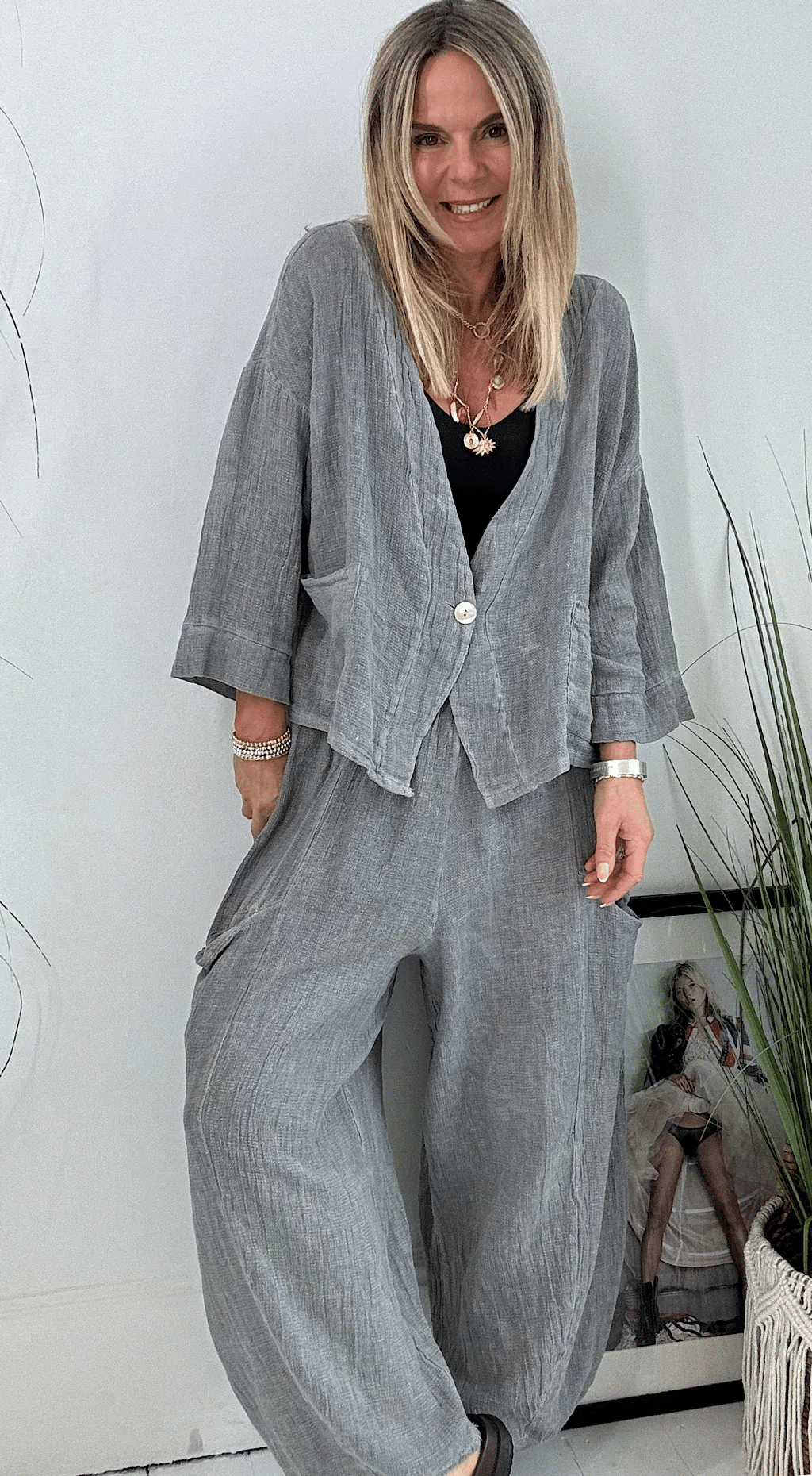 🔥2025 New Arrivals Women's Summer Daily Casual Breathable Linen Suit(Buy 2 Free Shipping)