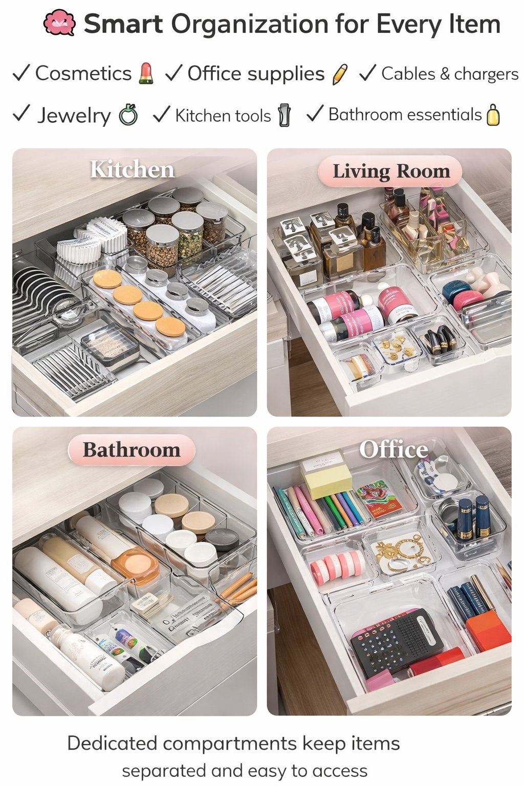 🎁2026 Hot Sale 49% OFF🧩 Expandable Drawer Organizer