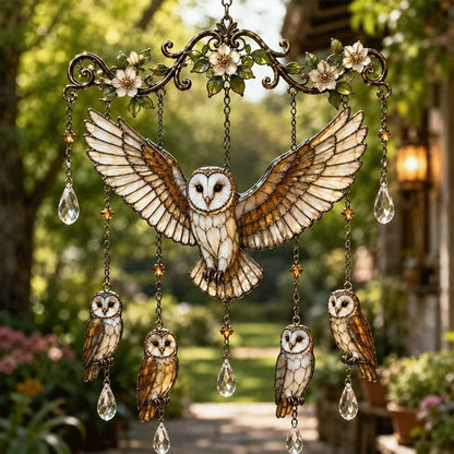 🐦🎐Graceful Hummingbird Wind Chime, Bring Beauty, Peace To Your Garden