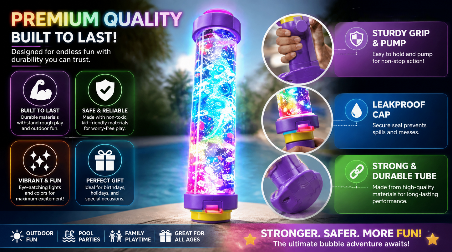 🌈 Turn Every Backyard Into a Rainbow Light Show💦