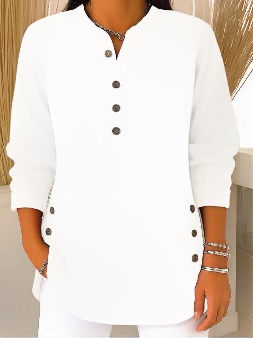 🔥Women's Corduroy Henley Top