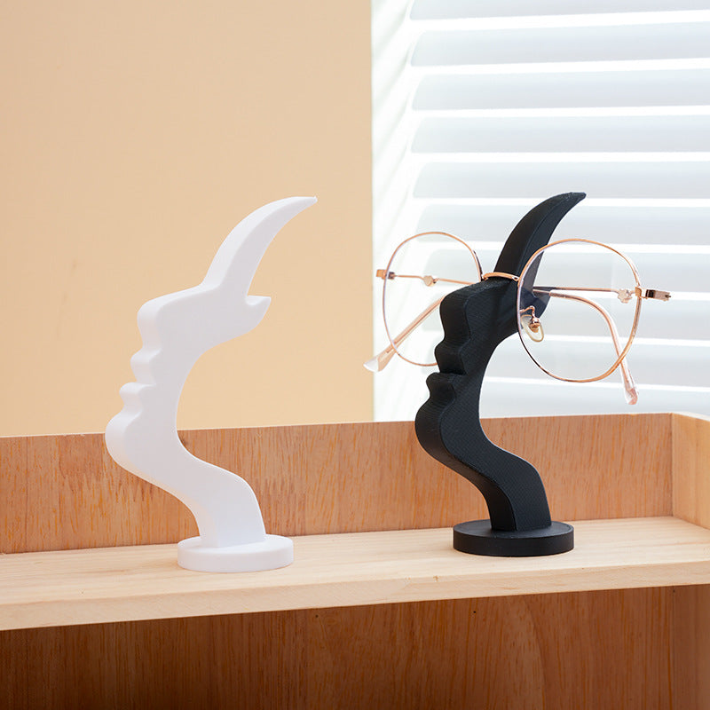 Face Creative Glasses Holder Desktop