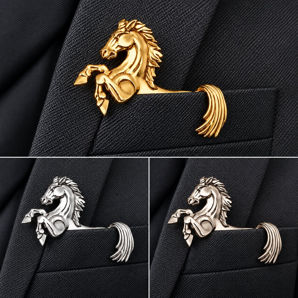 🌟 Luxury Sculpted Animal Brooch – Premium Statement Piece for Suits & Blazers🐊👔