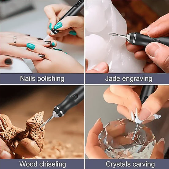 🔥Precision Engraving Pen with 3 speed adjustment speeds