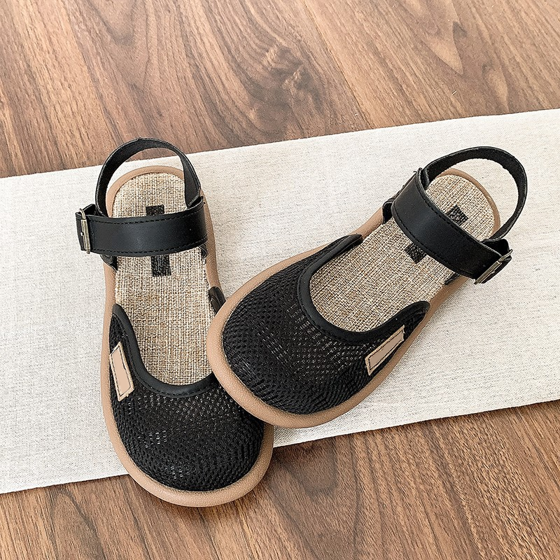 📢📢50% OFF !! ⏰Breathable Mesh Flat Sandals with Ankle Strap