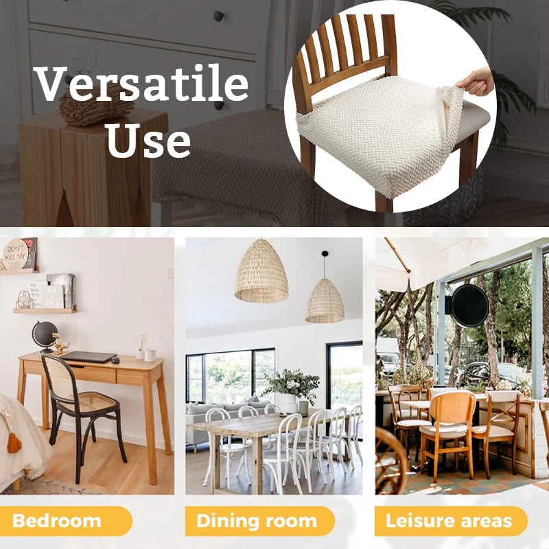 🪑Protect & Refresh Your Chairs – Waterproof Jacquard Covers