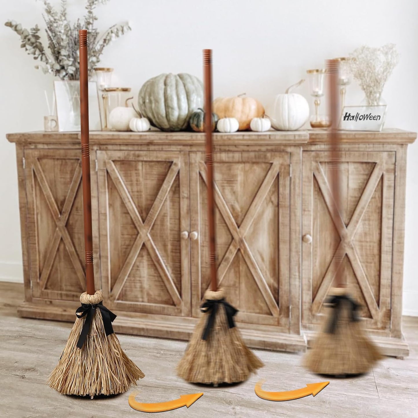 🧙‍♀️🪄Floating Witch's Broom –Haunted Dancing Broom
