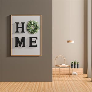 🏡Small sign, big warmth❤️Wooden "HOME" Letter Sign – Modern Farmhouse Wall Decor