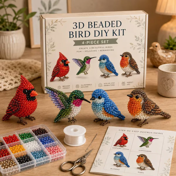 🧵Mini 3D Beaded Animal Craft Kit