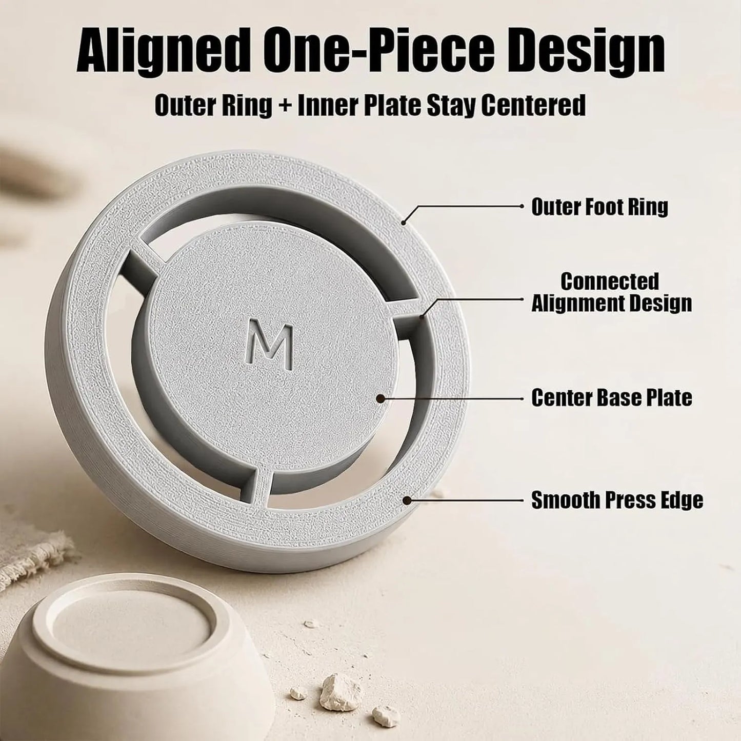 🔥Last Day 49% OFF - Pottery Foot Ring Tool