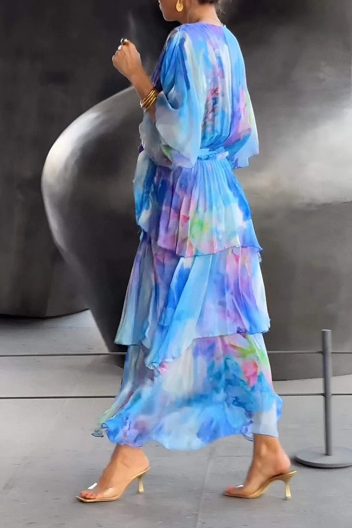 ELEGANT CHIFFON DRESS!