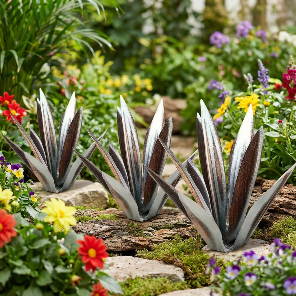 🌵💥Spring Promotional Price: $24.99🌵Waterproof Solar Garden LED Agave