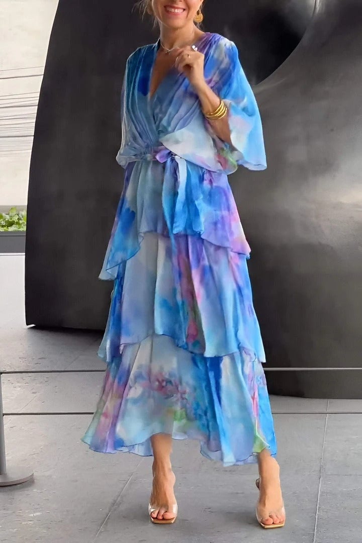ELEGANT CHIFFON DRESS!
