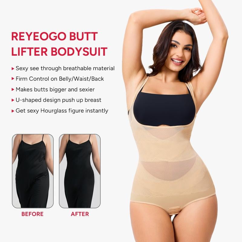 🎁2025 Women's Clothing Mesh Breathable Basic faja Shapewear