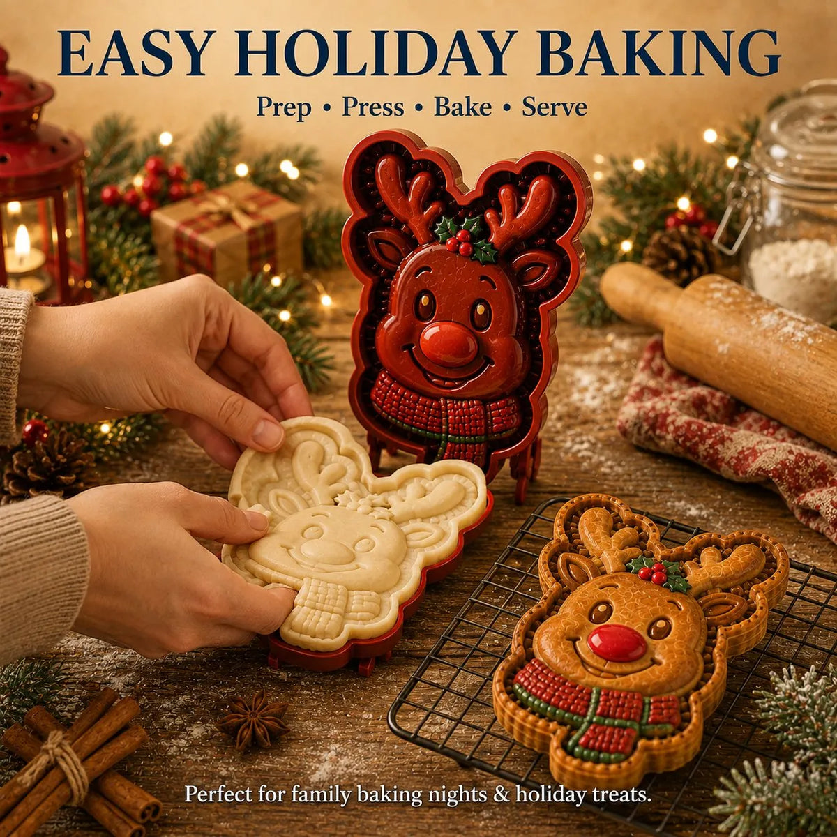🎄Christmas Mini Pie Mold Collection🥧✨