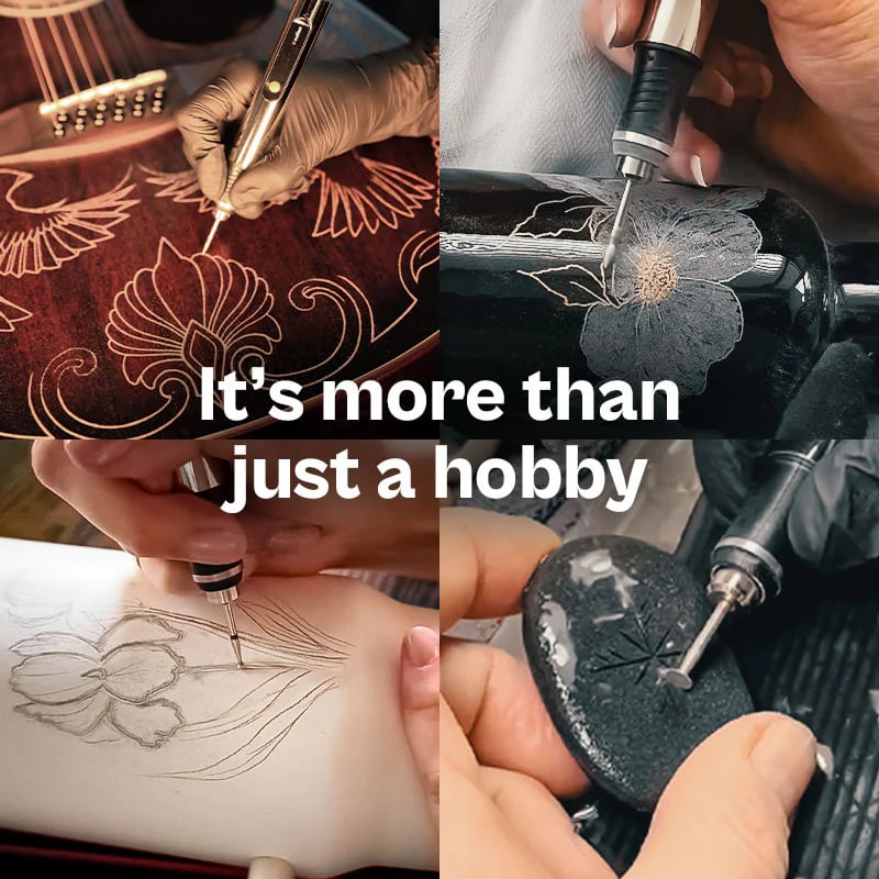 🔥Precision Engraving Pen with 3 speed adjustment speeds