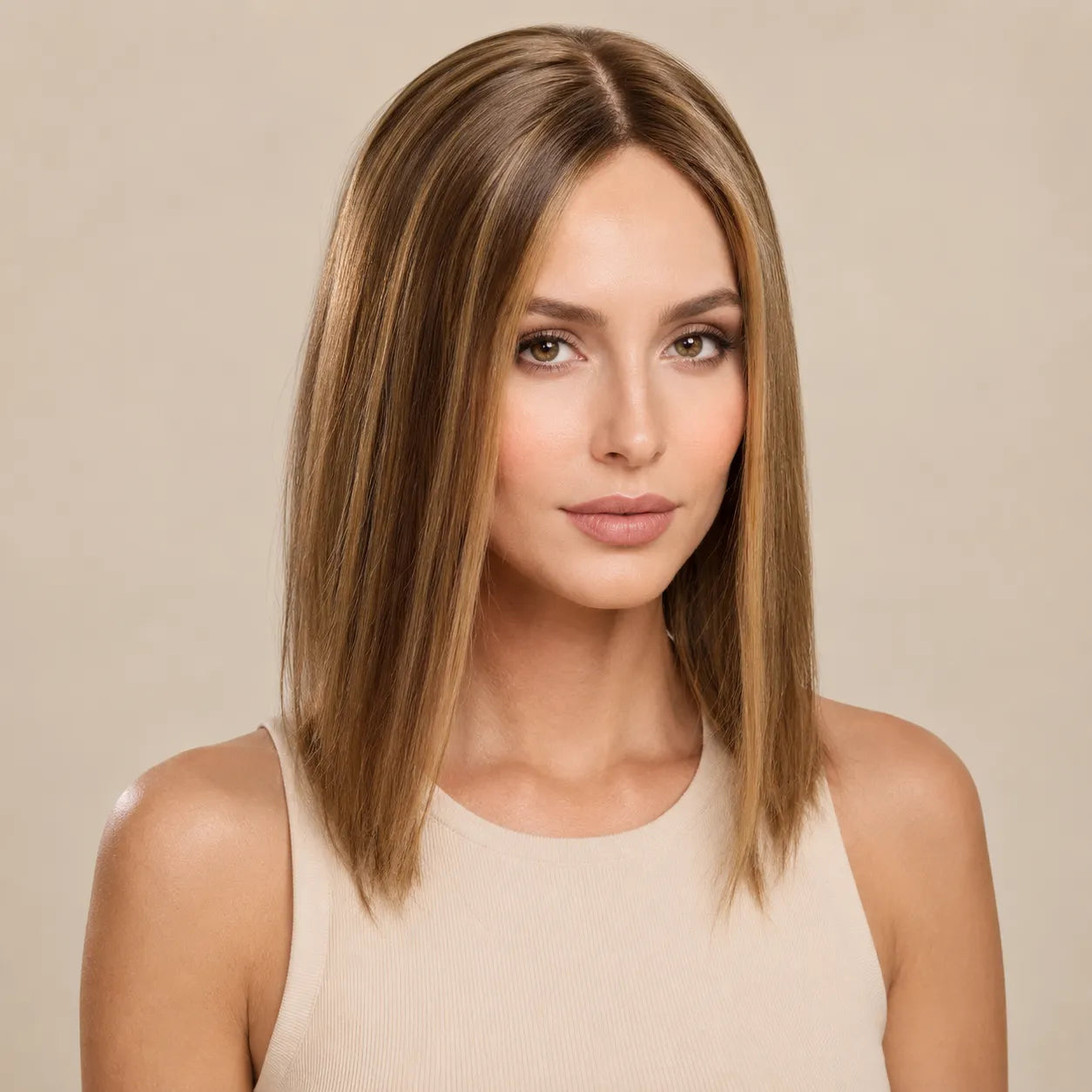 7" x 7.5" Premium Human Hair Topper
