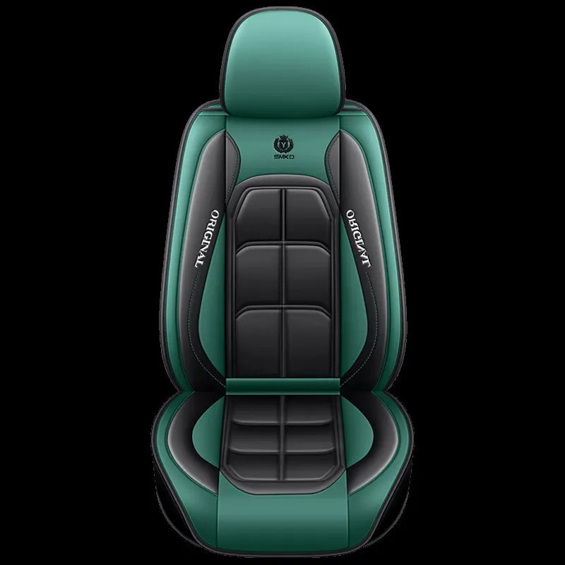 🚗Full-coverage PU Leather Car Seat Covers – Universal, suitable for sedans, SUVs, and trucks