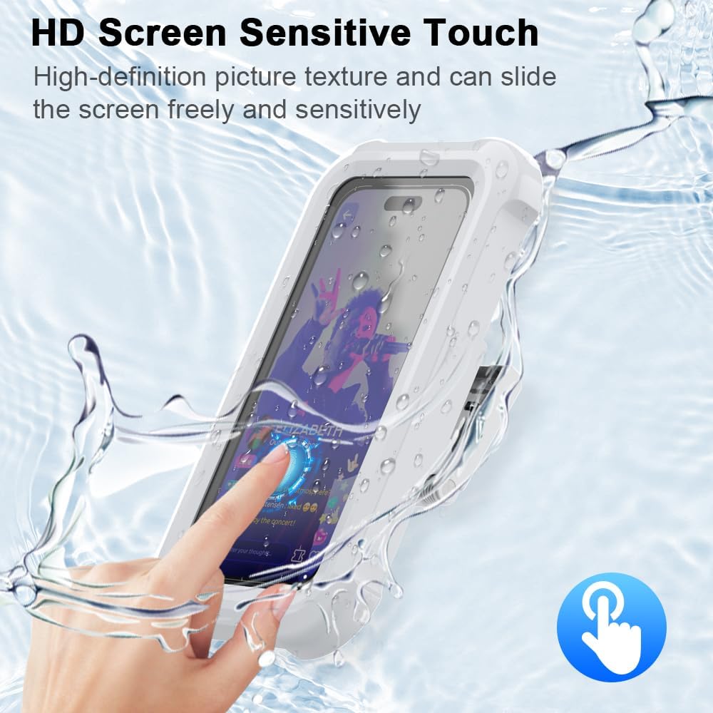 🎁All-round waterproof cell phone holder