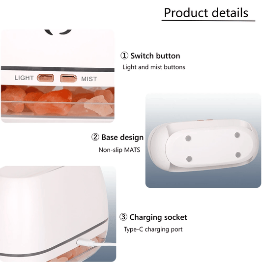 💥2-in-1 Air Purifier, Humidifiers & Water Filter Air Washer