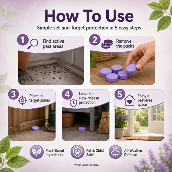 💥Limited time offer: 55% off🐀Natural scented rodent repellent tablets