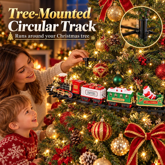 ✨Xmas Tree Hanging Loop Rail Train Ornament  Ideal for Family Christmas Tree Decor & Kids Holiday Gift