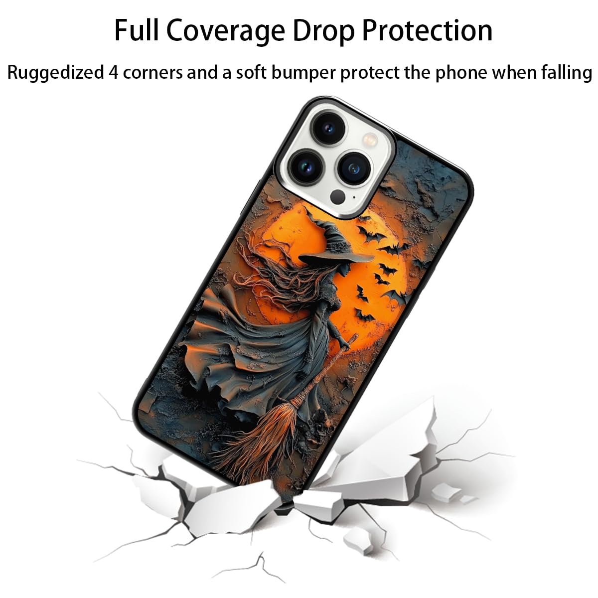 🧙‍♀️ Mysterious witch design 🎃Halloween witch phone case